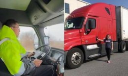 美媒爆料卡车夫妻视频播放,美媒爆料的温馨瞬间引网友热议