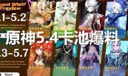 原神53卡池最新爆料,神秘新角色登场，元素组合再创新高